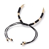 Adjustable Polyester Braided Cord Bracelet Making AJEW-JB00892-01-3