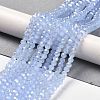 Imitation Jade Glass Beads Stands EGLA-A035-J4mm-B03-2