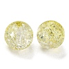 Transparent Crackle Glass Beads GLAA-L046-01A-10-2