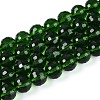 Transparent Glass Bead Strands GLAA-R095-10mm-29-1