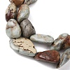 Natural Shoushan Stone Beads Strands G-D098-C05-4