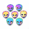 Ion Plating(IP) 201 Stainless Steel Charms LS-X-STAS-S119-136-1