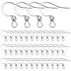 200Pcs 304 Stainless Steel French Earring Hooks STAS-SC0006-36P-1