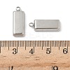 304 Stainless Steel Pendants STAS-D127-08P-3