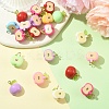 20Pcs Acrylic Pendants PALLOY-YW00129-5
