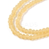 Transparent Glass Beads Strands EGLA-A044-T1mm-MD03-4