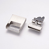 304 Stainless Steel Magnetic Clasps STAS-E144-171P-4