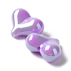 Opaque Acrylic Beads X-MACR-D082-03-3