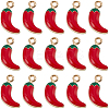 40Pcs Eco-Friendly Zinc Alloy Charms ENAM-SC0004-99-1