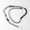 Non-magnetic Synthetic Hematite Bead Strands G-F300-59-09-2