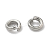 Tarnish Resistant 304 Stainless Steel Open Jump Rings STAS-E067-07-4mm-3