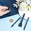 1Set Steel 1/2/4/6 Prong DIY Diamond Lacing Stitching Leather Craft Kits AJEW-HY0002-19-4