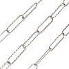 304 Stainless Steel Paperclip Chains CHS-A016-11P-A-1