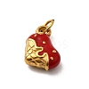 304 Stainless Steel Enamel Charms Ion Plating(IP) STAS-B097-08G-02-2