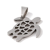 Non-Tarnish 201 Stainless Steel Pendants STAS-A094-04E-P-2