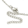 304 Stainless Steel Cable Chain Necklaces NJEW-H040-09P-3