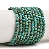 Natural HuBei Turquoise Beads Strands GG-CBA767B-A02-3MM-2