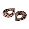 Walnut Wood Laser Cut Pendants X-WOOD-Q051-03F-2