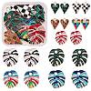 18Pcs 9 Style Rack Plating Alloy Enamel Pendants FIND-SZ0002-21-1