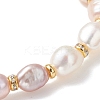 Natural Cultured Freshwater Pearl Stretch Bracelets for Women BJEW-JB13388-4