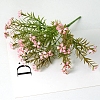 Plastic & Silk Artificial Flower PW-WG3F514-03-1