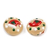 Christmas Handmade Lampwork Enamel Beads LAMP-C020-03A-3