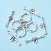 Tibetan Style Alloy Toggle Clasps X-LF0034Y-2