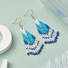 3Pair 304 Stainless Steel Boho Dangle Earrings EJEW-MZ00264-02-3