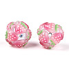 Fruit Round Resin Beads RESI-T059-03I-2