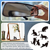 1Pc Waterproof PVC Electrostatic Stickers DIY-OC0013-20B-3