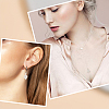 4Pcs 4 Styles 925 Sterling Silver Pendants Sets STER-GO0001-39-7