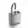 Rectangle Alloy Padlock Mini Lock with Key PALLOY-H191-02P-3