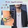 50Pcs 5 Styles Tibetan Style Alloy Beads FIND-CJ0003-62-7