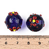 Handmade Lampwork Enamel Beads LAMP-T023-23A-4