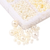 5 Sizes Imitated Pearl Acrylic Beads OACR-YW0001-28-2