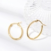 201 Stainless Steel Hoop Earrings EJEW-I245-03F-3