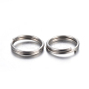 Tarnish Resistant 304 Stainless Steel Split Rings A-STAS-P223-22P-03-2