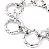 304 Stainless Steel Bracelet for Women BJEW-U009-03P-3