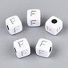 Opaque Acrylic Beads SACR-T035-03F-2