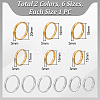 304 Stainless Steel Flat Plain Band Rings STAS-UN0017-91P-3