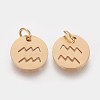 304 Stainless Steel Charms STAS-Q201-T445-11G-2