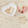 90Pcs 9 Style Brass Beads KK-PH0011-23-5