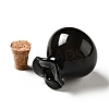 Lucky Bag Shape Glass Cork Bottles Ornament LS-AJEW-A039-02I-3