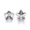 Tarnish Resistant 304 Stainless Steel Flower Bead Caps LS-STAS-G124-28P-2