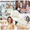 Bamboo Slant Back Necklace Organizer Display Stands NDIS-WH20004-01A-5