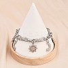304 Stainless Steel Multi-strand Bracelets BJEW-P365-01P-1