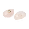 Natural Rose Quartz Pendants G-K371-03J-2