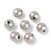 CCB Plastic Round Beads X1-ALUM-U001-08C-04-1