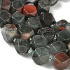 Natural African Bloodstone Beads Strands GG-CBAF8A8-A09-01-4