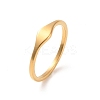304 Stainless Steel Finger Ring RJEW-C071-01G-1